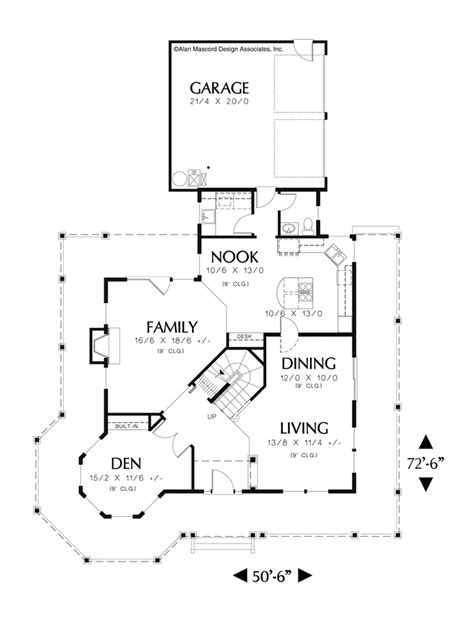 Mascord House Plan 2229a The Stratford