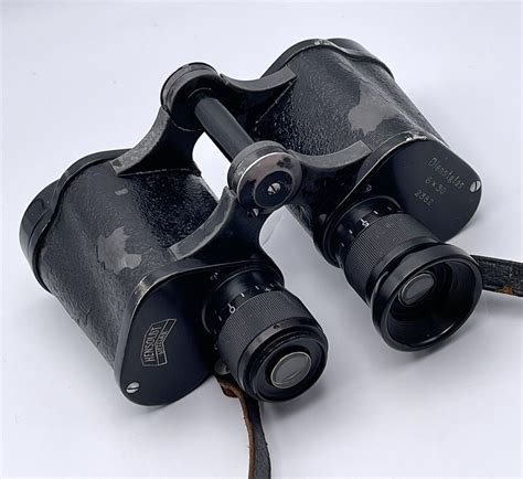 Wwii Hensoldt Wetzlar Dienstglas 6x30 Binoculars German Military Ebay