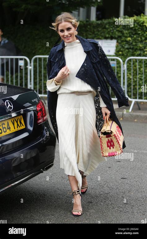 Olivia Palermo Arriving At Wimbledon Featuring Olivia Palermo Where