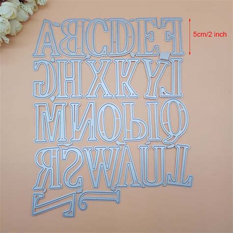 Read reviews for diy home block alphabet stencils by artminds®: Metal Alphabet Stencils 1 4 Inch Letters - Alphabet Script 4 inch ...