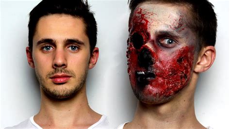 Video Halloween Portrait Qui Se Change En Zombi - Zombie Makeup Tutorial for Halloween - YouTube