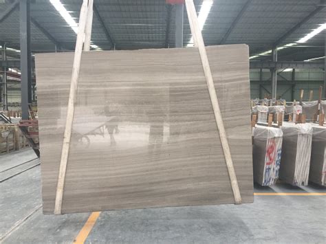 White Wooden Marble Timber White Natural Marble For Interior Design