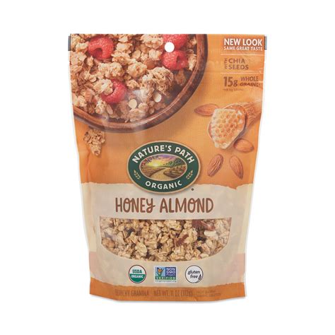 Organic Honey Almond Granola By Natures Path Thrive Market