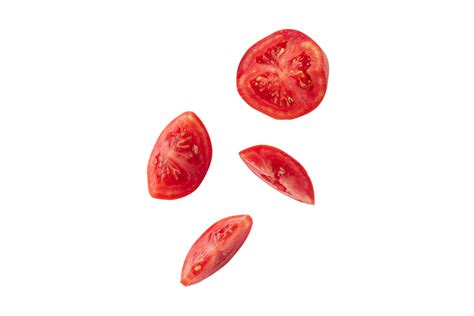 Slices Of Tomatoes Isolated On A Transparent Background 21333056 PNG