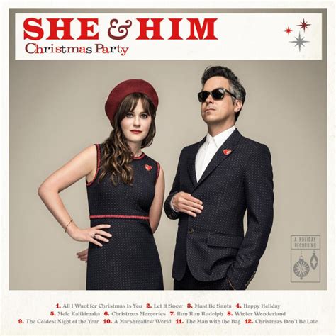 She And Him Annunciato Lalbum Natalizio “christmas Party” Deer Waves