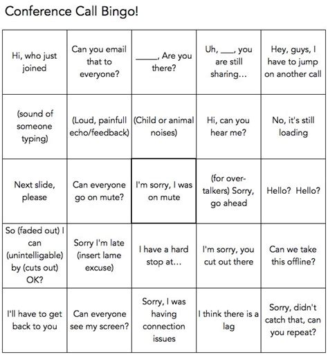 Each time a number is called, players must search for the corresponding square on their smart device. Conference Call Bingo Cards Zoom Bingo ~ news word