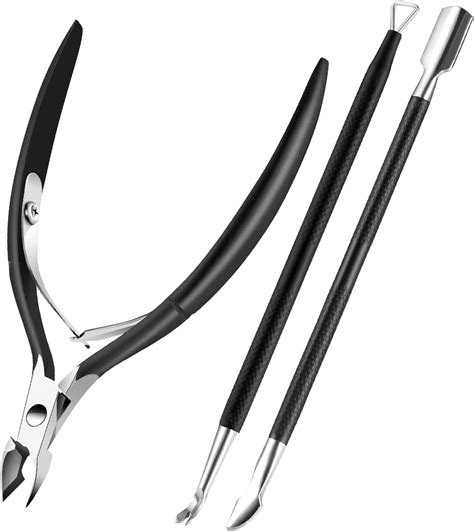 cuticle trimmer with cuticle pusher xunxmas cuticle remover cutter nipper scissor