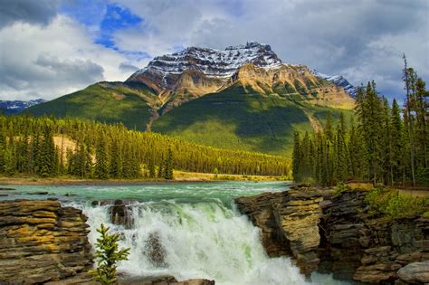 Athabasca Falls Wallpapers Earth Hq Athabasca Falls Pictures 4k