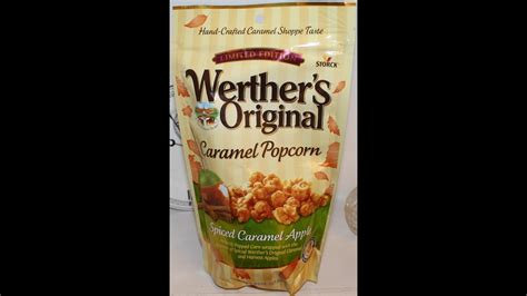 Werthers Original Spiced Caramel Apple Food Review Youtube