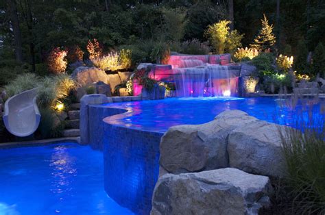 Breathtaking Pools With Waterfalls Premier Pools And Spas