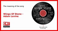 The story of a song: Wings Of Stone - Adam Levine