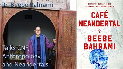 Beebe Bahrami Author Of Cafe Neandertal Youtube