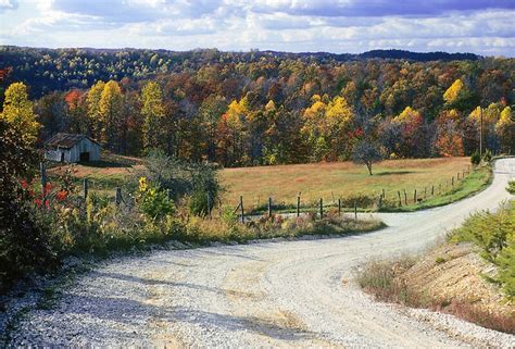 Fall On Kentucky Backroads By G David Chafin Redbubble