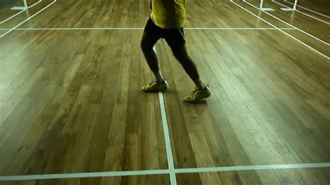 Badminton Footwork Exercises Badminton Training Plan Youtube