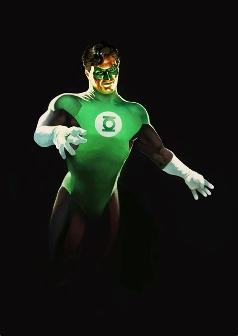 Green Lantern Based On Alex Ross Design Mauro Mussi On Artstation At