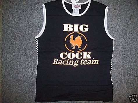 i love big cock racing team tank top black large ebay