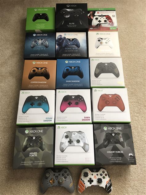 My Xbox One Controller Collection Rgamecollecting