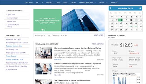 A look into a sharepoint intranet. SharePoint Intranet Examples: Business vs Social