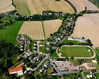 Luftbild Eppendorf - Dorfkern am Feldrand in Eppendorf im Bundesland ...