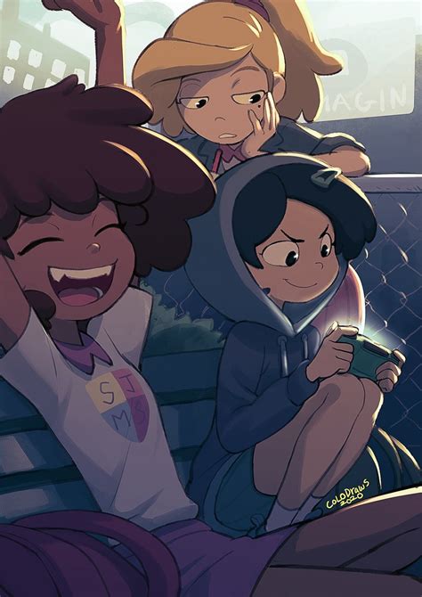 Anne Boonchuy Sasha Waybright And Marcy Wu Amphibia Drawn By Colo