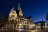 Rathaus Recklinghausen Foto & Bild | architektur, architektur bei nacht ...