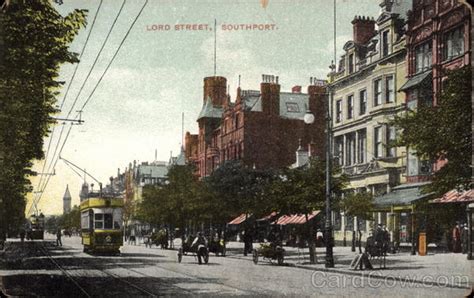 Lord Street Southport England Lancashire