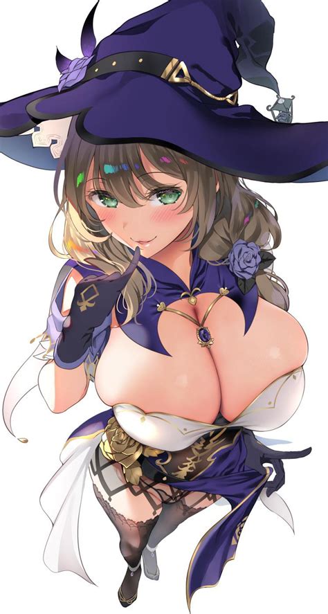 Rule 34 1girls Asahina Hikage Blush Breasts Brown Hair Busty Cleavage Clothed Clothing Curvy