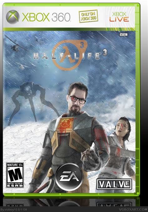 Half Life 3 Xbox 360 Box Art Cover By Vidboy10