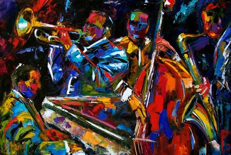 Debra Hurd Original Paintings And Jazz Art Jazz Painting Abstract