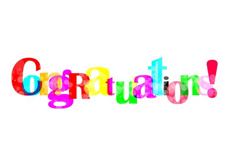 Congratulations Clipart Png Pictures Clipart World