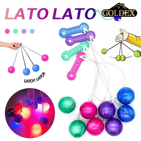 goldex lato lato toys with handle glow in the dark latto latto toy toy tok tok old school toy