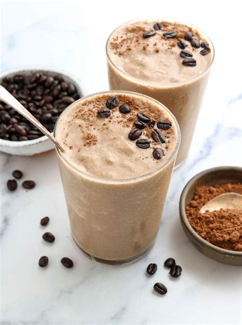 Coffee Smoothie Healthy Blended Coffee Healthy Coffee Smoothie