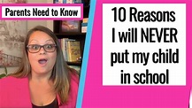 Should I put my child in school? 10 reasons why I will not put my kid ...