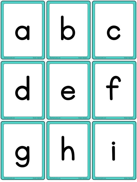 Abc Printable Flashcards