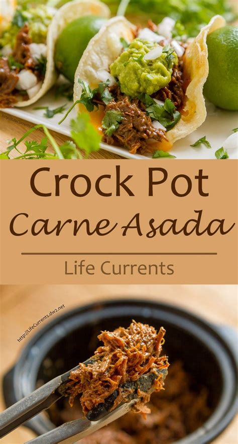 This Crock Pot Or Slow Cooker Carne Asada Is Super Easy To Make And Was A Huge Hit In My House