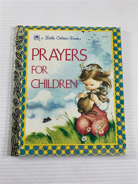Vtg 1974 Little Golden Book Prayers For Children Religious Etsy