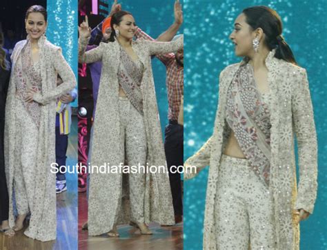 Sonakshi Sinha In Anamika Khanna For Happy Phirr Bhag Jayegi Promotions South India Fashion