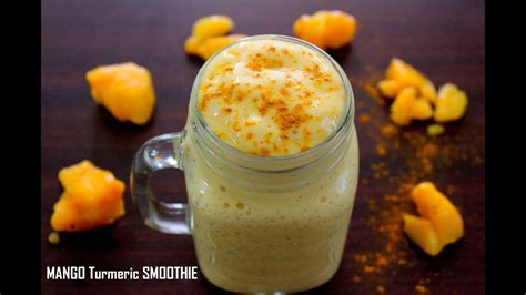 Mango Turmeric Smoothie Mango Smoothie Recipe Youtube