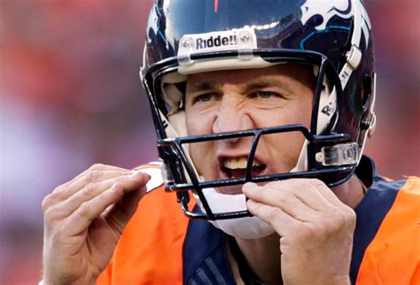 Peyton Manning Taps The Brakes In The Playoffs On Highest Scoring Team