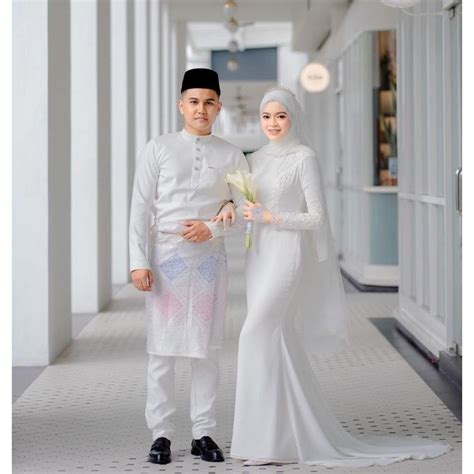 Jual Gaun Pengantin Muslimah Malaysia Gaun Akad Gaun Walimah Wedding