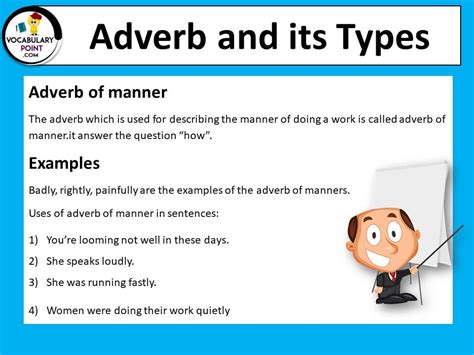 Example Of Adverb Of Manner And Use It In A Sentence Adverb Of Manner
