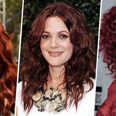 Dark Red Hair Colors Pretty Red Hair Color Ideas Marie Claire US