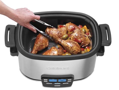Browning Chicken In Cuisinart 3 In 1 Cook Central 6 Quart Multi Cooker