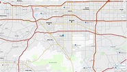 Chino California Map - United States