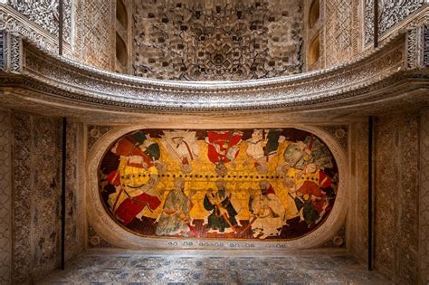 La Restauración De Las Bóvedas Con Pinturas De La Sala De Los Reyes De