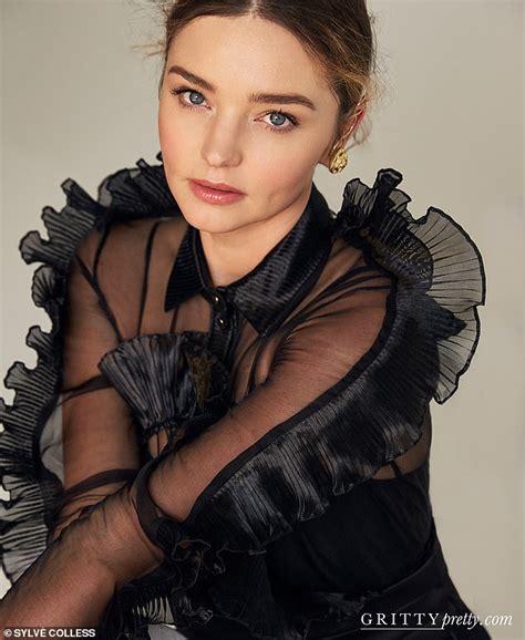 Miranda Kerr Looks Fashion Forward For Magazine Shoot