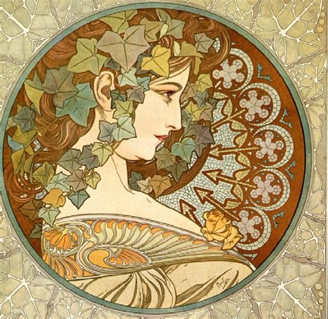Alfons Mucha El Gran Checo Y La Esencia Art Nouveau