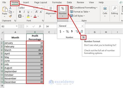 How To Convert Number To Percentage In Excel Exceldemy