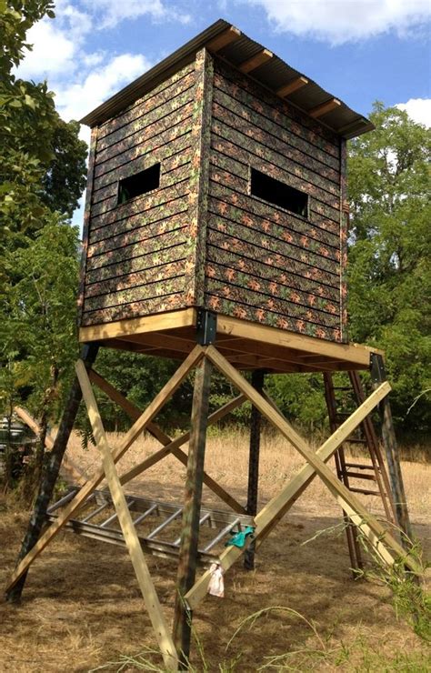 Share Your Diy Deer Blind Plans And Ideas