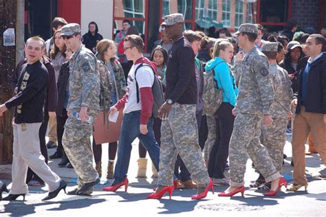 Rotc Cadets Wearing Heels For Sexual Assault Awareness Spurs Review